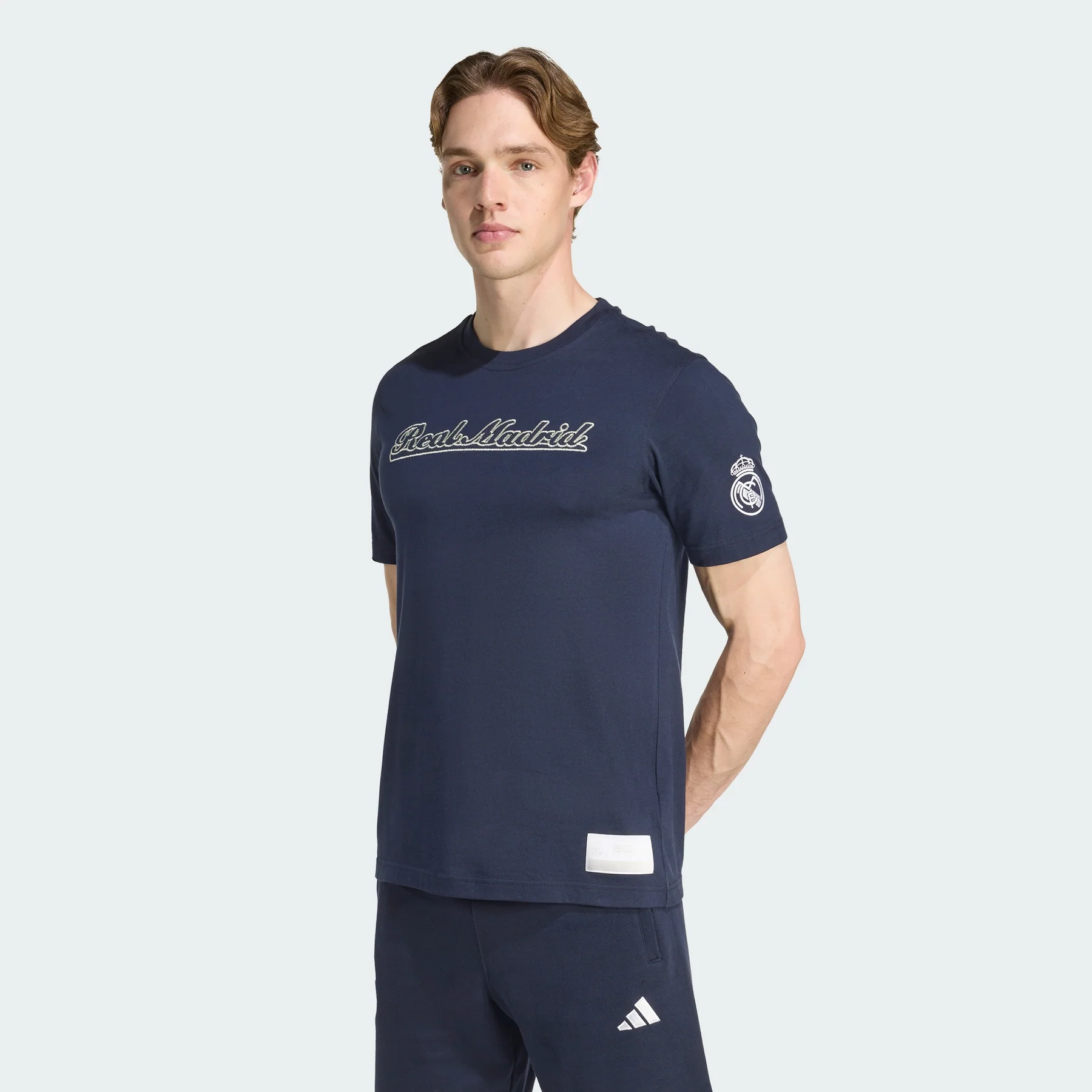 ADIDAS Men T Shirt Real Madrid US Pack Tee